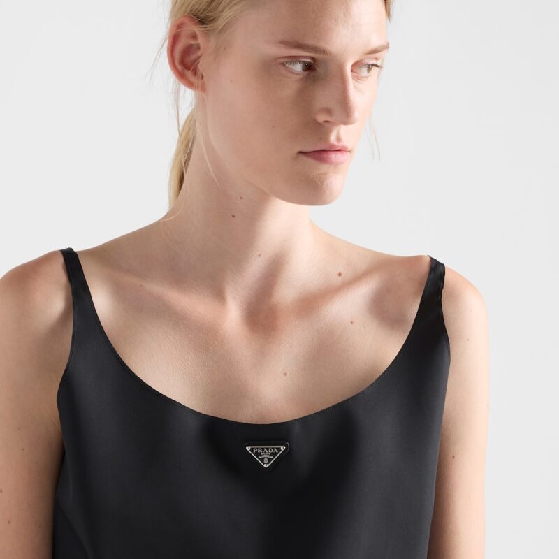 Alternative view of Prada Re-Nylon Tank Top | Luxury Sleeveless Designer Top for Women